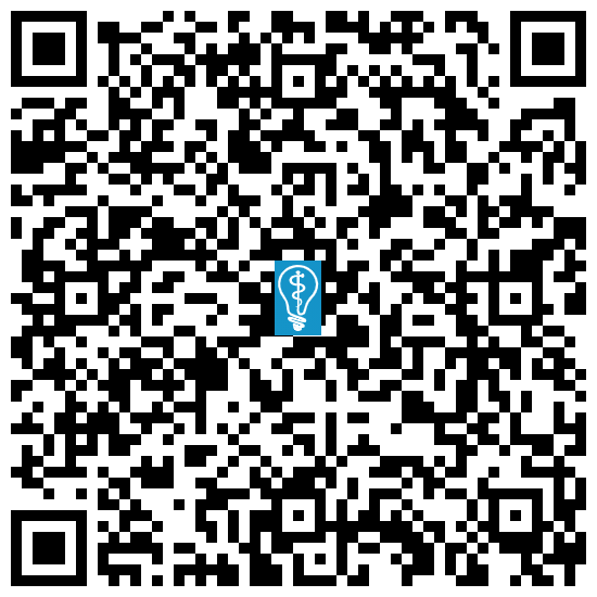 QR code image to open directions to Romano Smile in Miami, FL on mobile